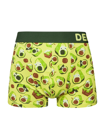 Bóxeres de pierna corta para hombre Aguacate pixelado