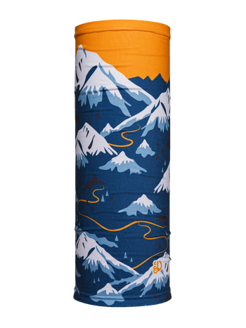 Tubular alegre de cuello Camino a la montaña