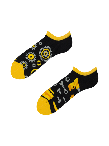 Calcetines sneakers alegres Mecánico