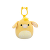 Squishmallows Clip-On Gavyn el Burro Amarillo, 9 cm