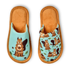 Pantuflas infantiles alegres Ardilla en el bosque