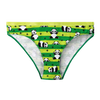 Bragas alegres para mujer Panda y rayas