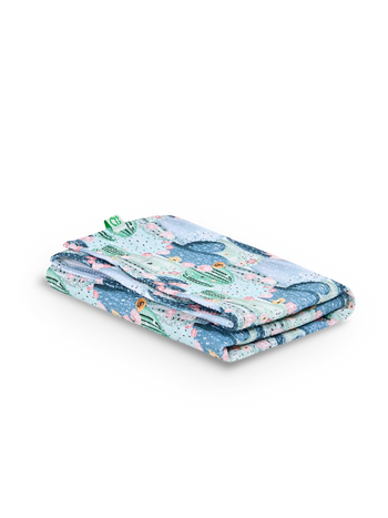 Paño alegre de cocina Cactus en flor