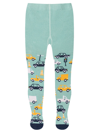Medias infantiles alegres Tráfico de vehículos