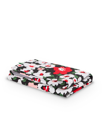 Paño alegre de cocina Campo de flores