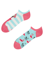 Calcetines sneakers alegres Flamenco enredado