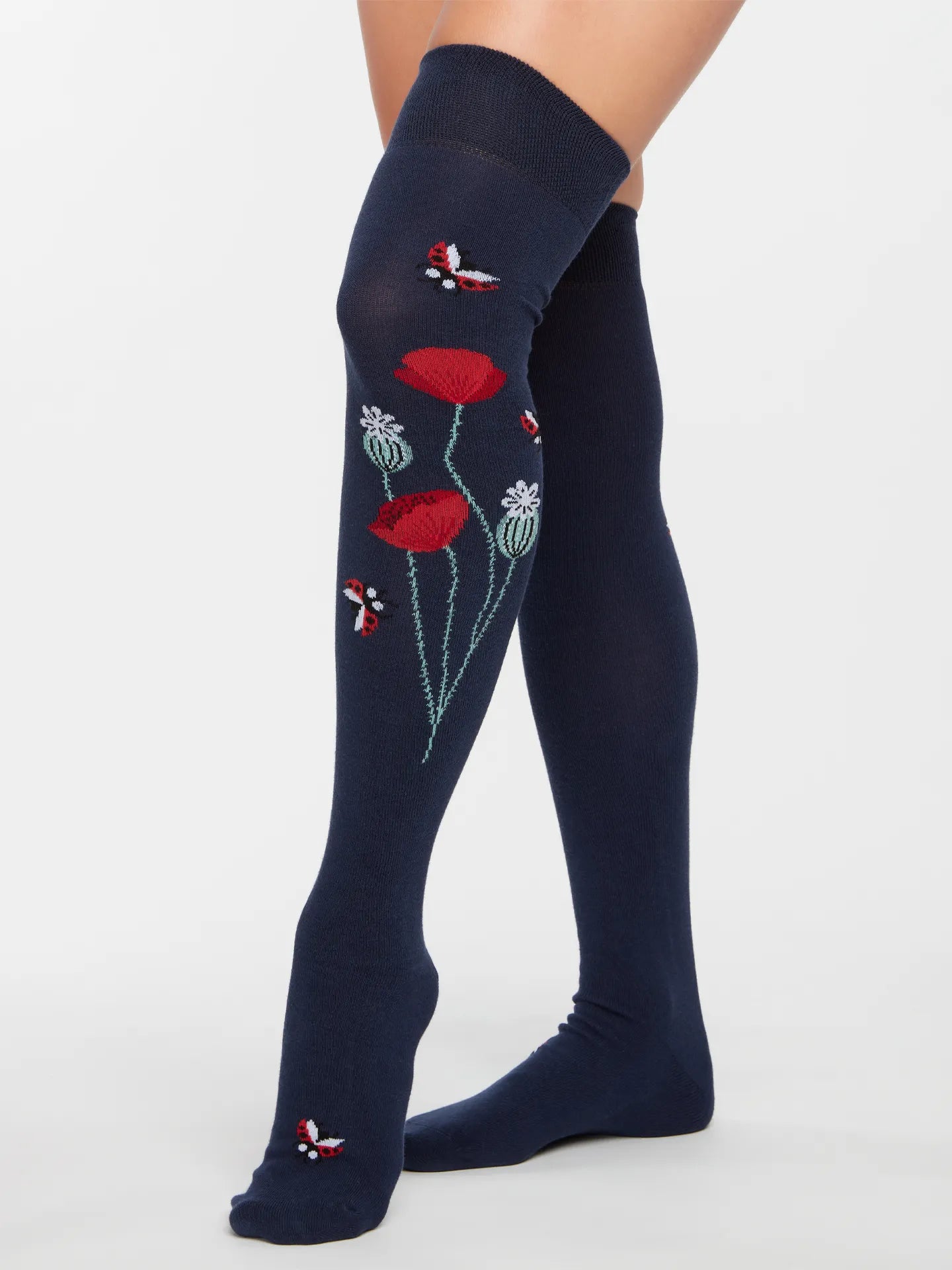 over-the-knee-socks-ladybugs-poppy-flowers-d4/d4a22f77d9fd06bb35f5624ca2c3a90cd48fedbe