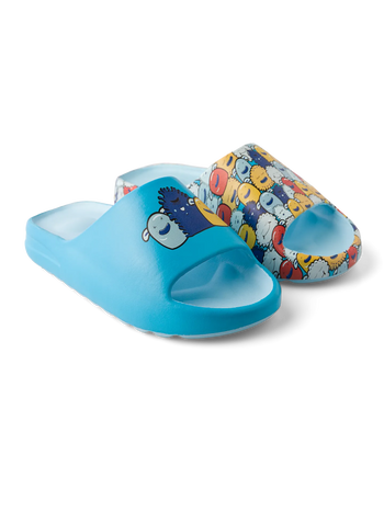 Sandalias alegres chunky Monstruos divertidos