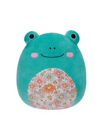 Squishmallows Robert, la Rana de Agua con Vientre Floral, 20 cm
