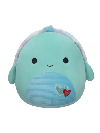 Squishmallows Cascade la Tortuga Verde Azulada, 20 cm