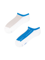 Calcetines funcionales gris y azul