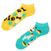 Calcetines tobilleros alegres Perro feliz