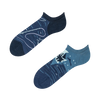 Calcetines sneakers alegres Pescador de noche
