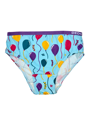 Bragas alegres para niña Fiesta