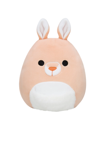 SQUISHMALLOWS Quinn, el canguro con barriga suave, 20 cm
