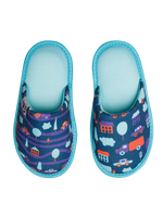 Pantuflas infantiles alegres Tráfico