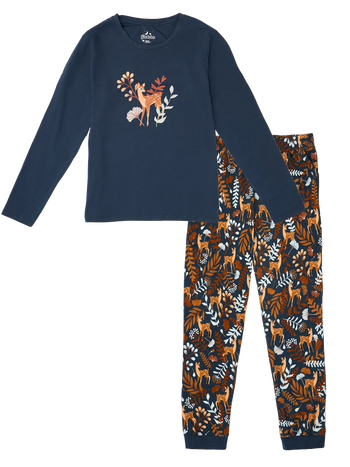 Pijama alegre para mujer Ciervo