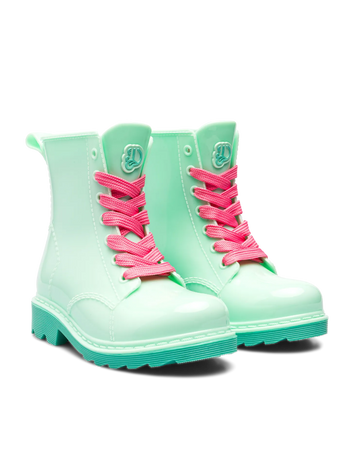 Botas de agua infantiles Menta claro