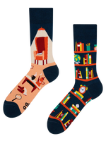 Calcetines alegres Biblioteca