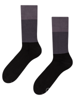 Calcetines de invierno Negro tricolor