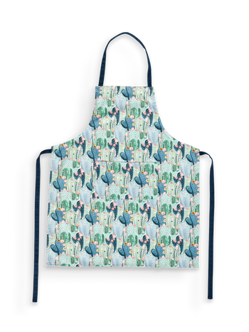 Delantal alegre de cocina Cactus en flor