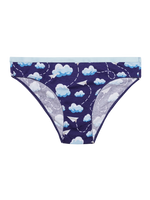 Bragas alegres para mujer Nubes y aviones de papel