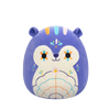 Squishmallows Luzma la Ardilla Lavanda Day of the Dead, 20 cm