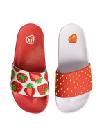 Chanclas infantiles alegres Fresas
