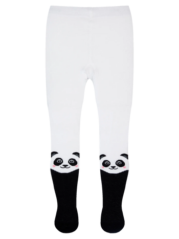 Medias infantiles alegres Panda feliz