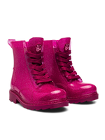 Botas de agua infantiles Purpurina rosa