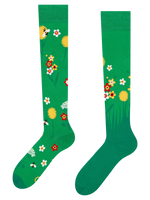 Calcetines hasta la rodilla alegres Flores silvestres