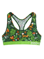 Bralette alegre para mujer Animales del bosque
