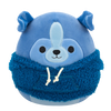 Squishmallows Botera la Sheltie con Capucha Lanuda, 20 cm