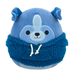 Squishmallows Botera la Sheltie con Capucha Lanuda, 20 cm