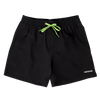 Bermudas para hombre Negro puro