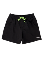 Bermudas para hombre Negro puro