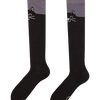 Calcetines hasta la rodilla alegres Gato negro