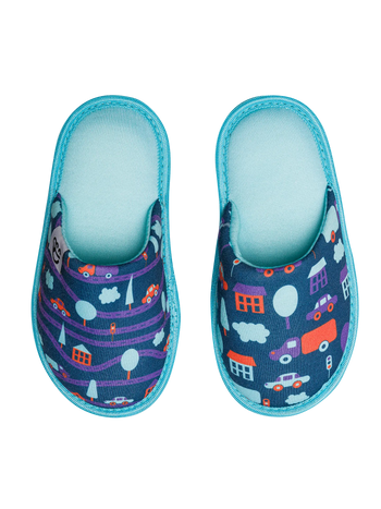 Pantuflas infantiles alegres Tráfico