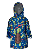 Impermeable infantil alegre Tortuga artista