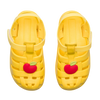 Sandalias infantiles amarillo