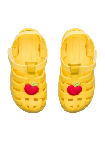 Sandalias infantiles amarillo