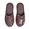 Pantuflas alegres Amor cafetero