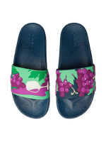 Chanclas alegres Vino y uvas