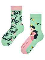 Calcetines infantiles alegres Princesa rosa