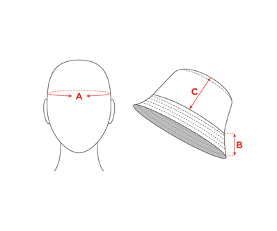 Sombreros de pescador para niños