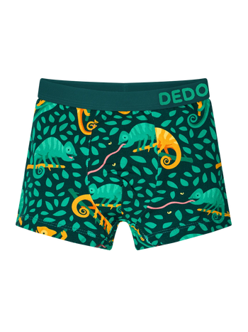 Bóxeres alegres para chico Camaleón a la caza