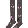 Calcetines alegres por encima de la rodilla Mariposas nocturnas