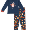 Pijama infantil alegre Erizo y hongos