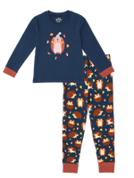 Pijama infantil alegre Erizo y hongos