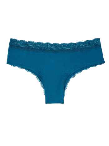 Bragas con encaje para mujer Azul Marruecos